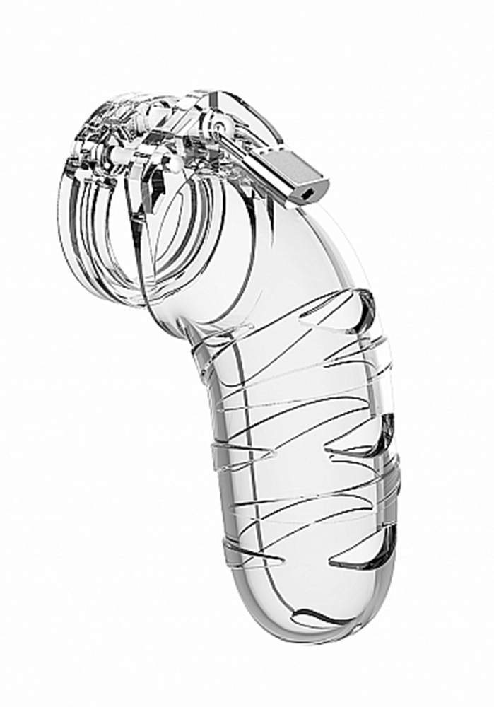 Mancage NO 5 Chastity 5.5 Inch Cock Cage Clear