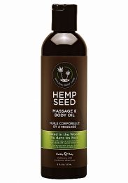 Hemp Seed Massage Oil Naked In The Woods with White Tea & Ginger Scent